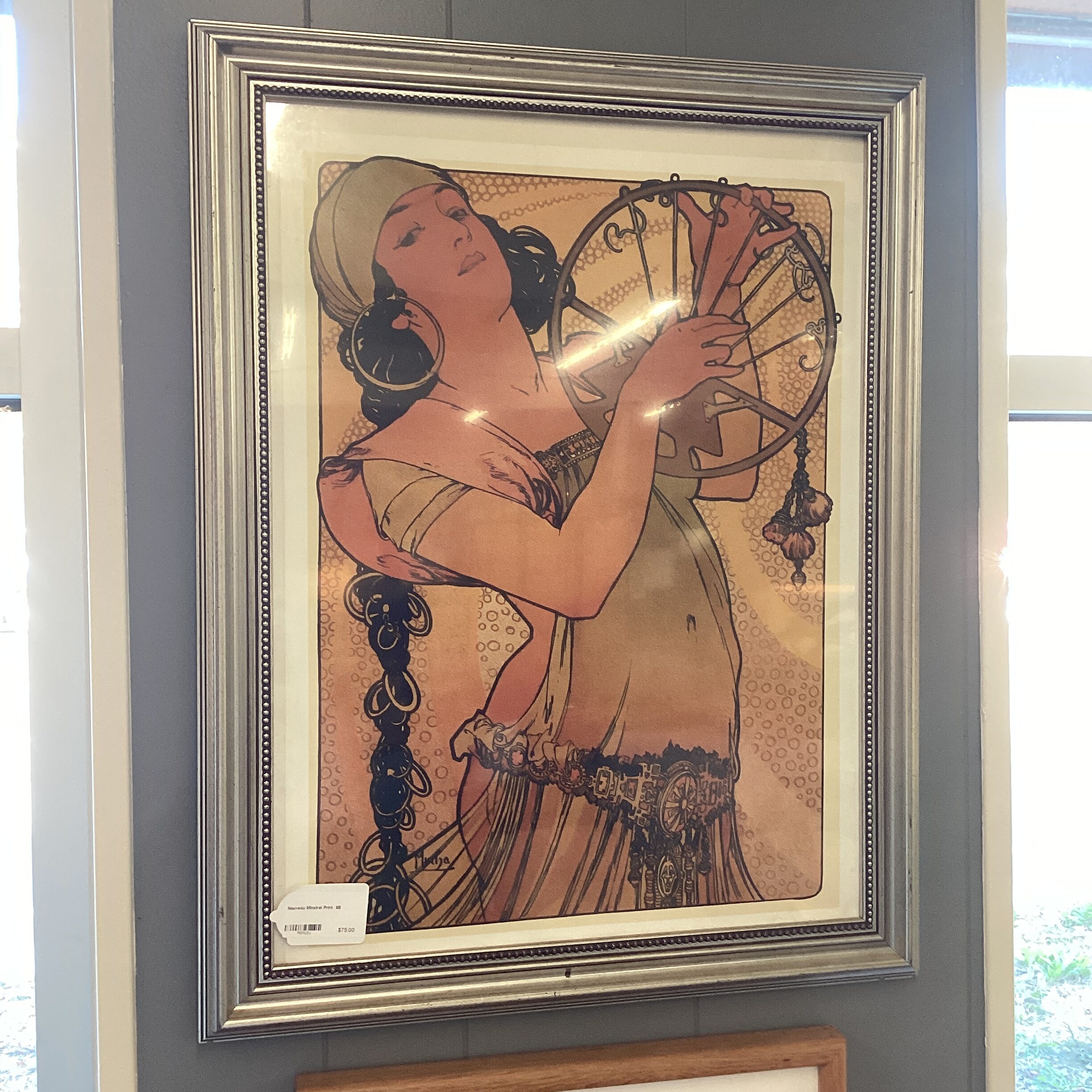 nouveau minstrel print