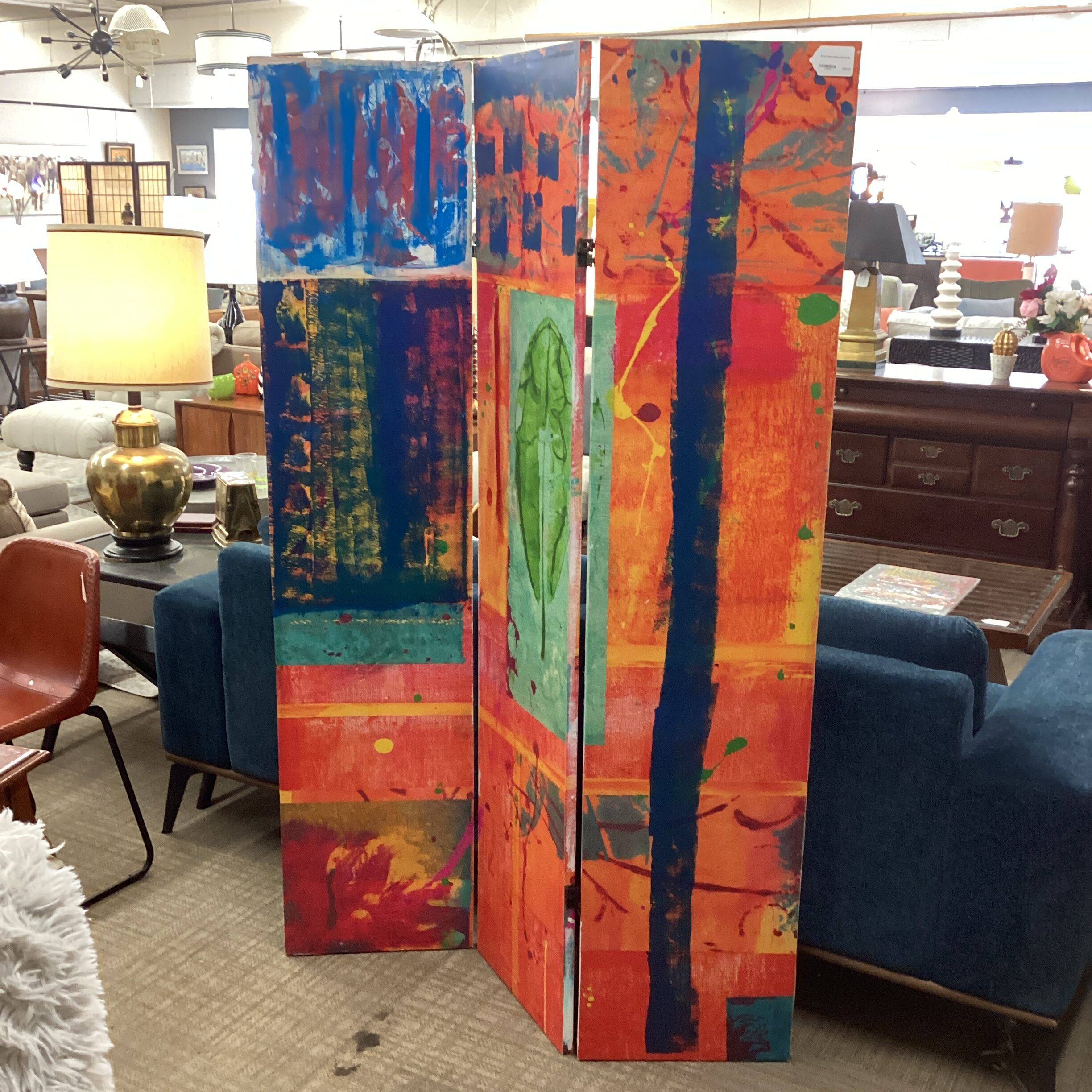 artsy fartsy 3panel screen