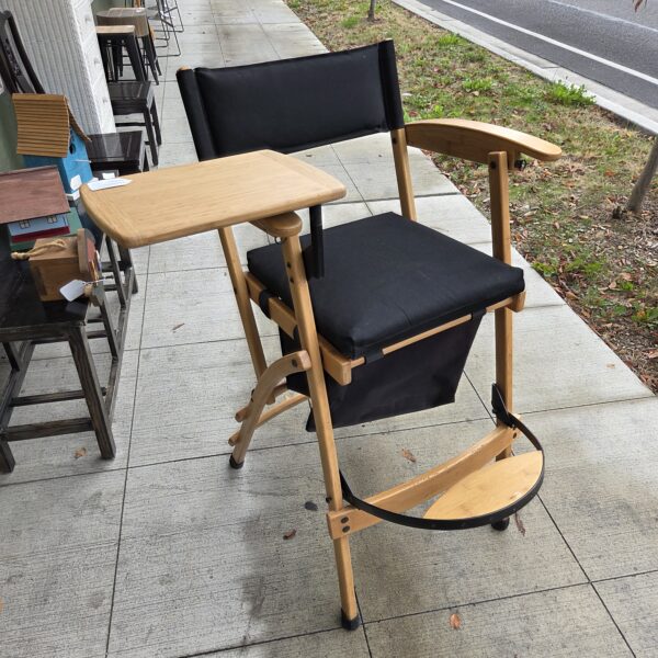 totally bamboo directors chair w/storage bag