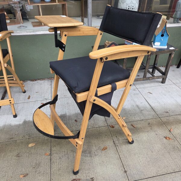 totally bamboo directors chair w/storage bag