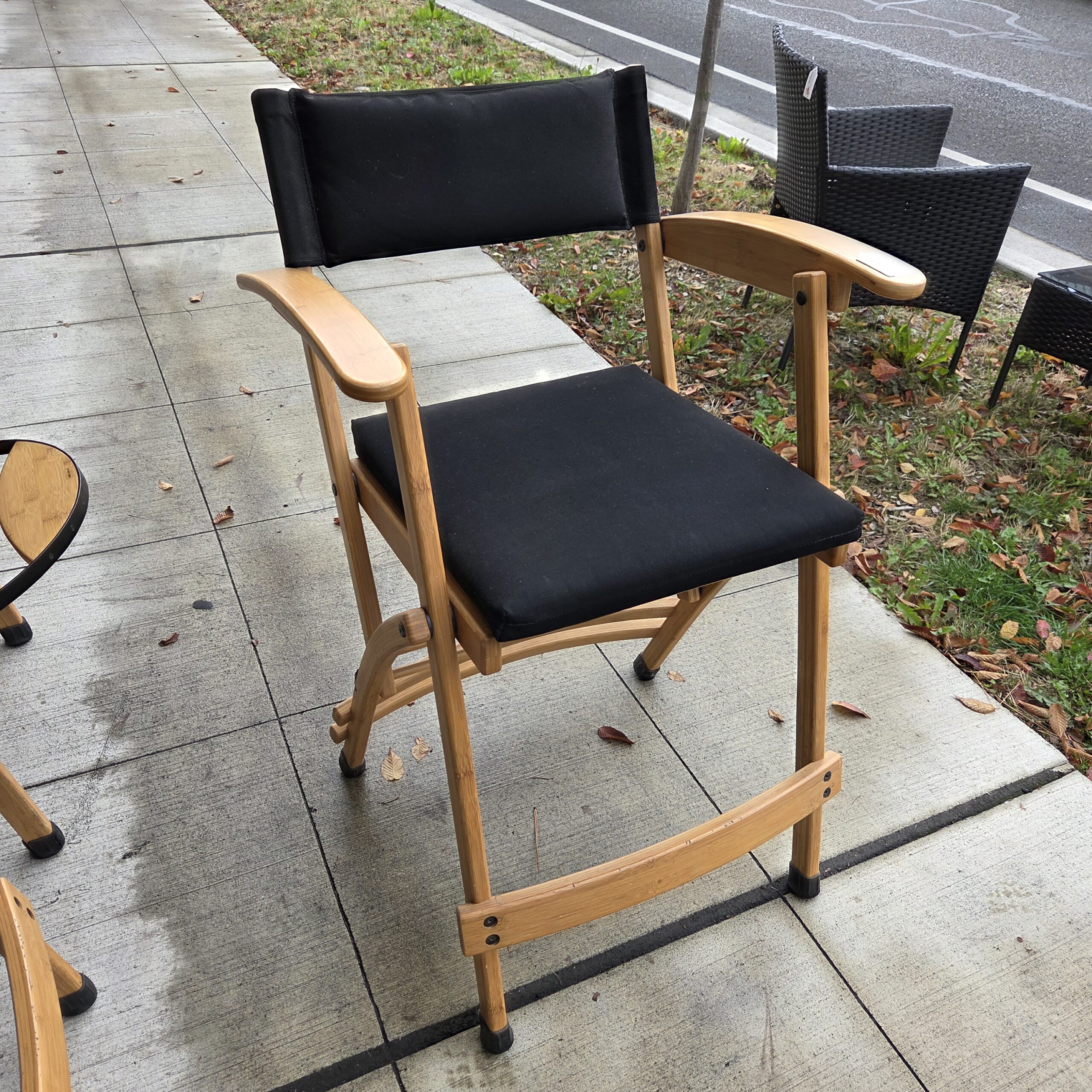 totally bamboo folding chair