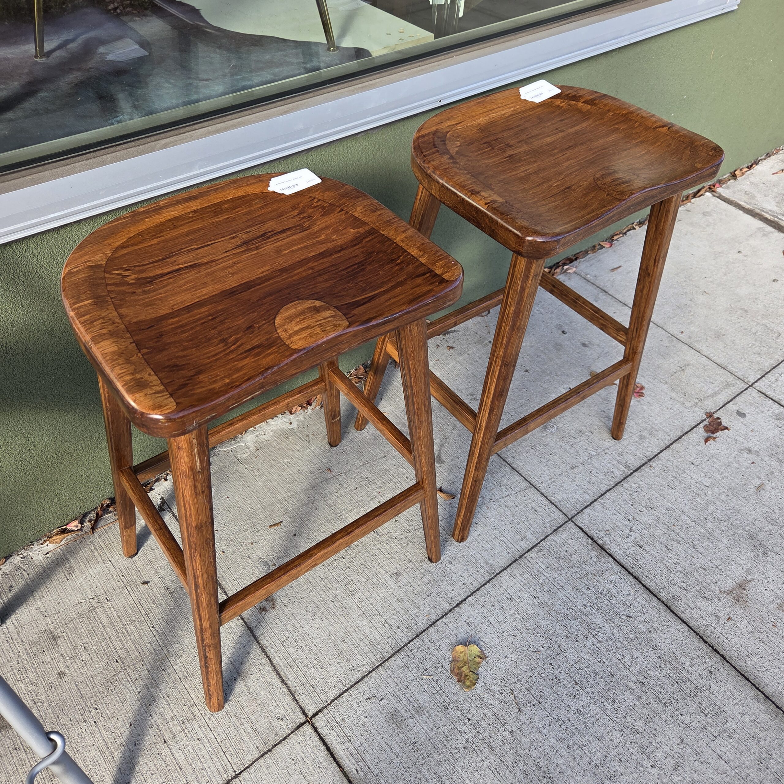 bamboo counter stool