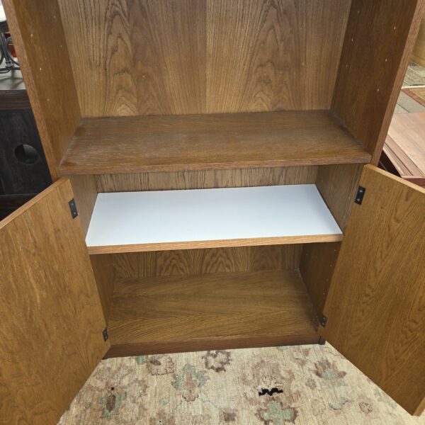 classic bookcase w/doors