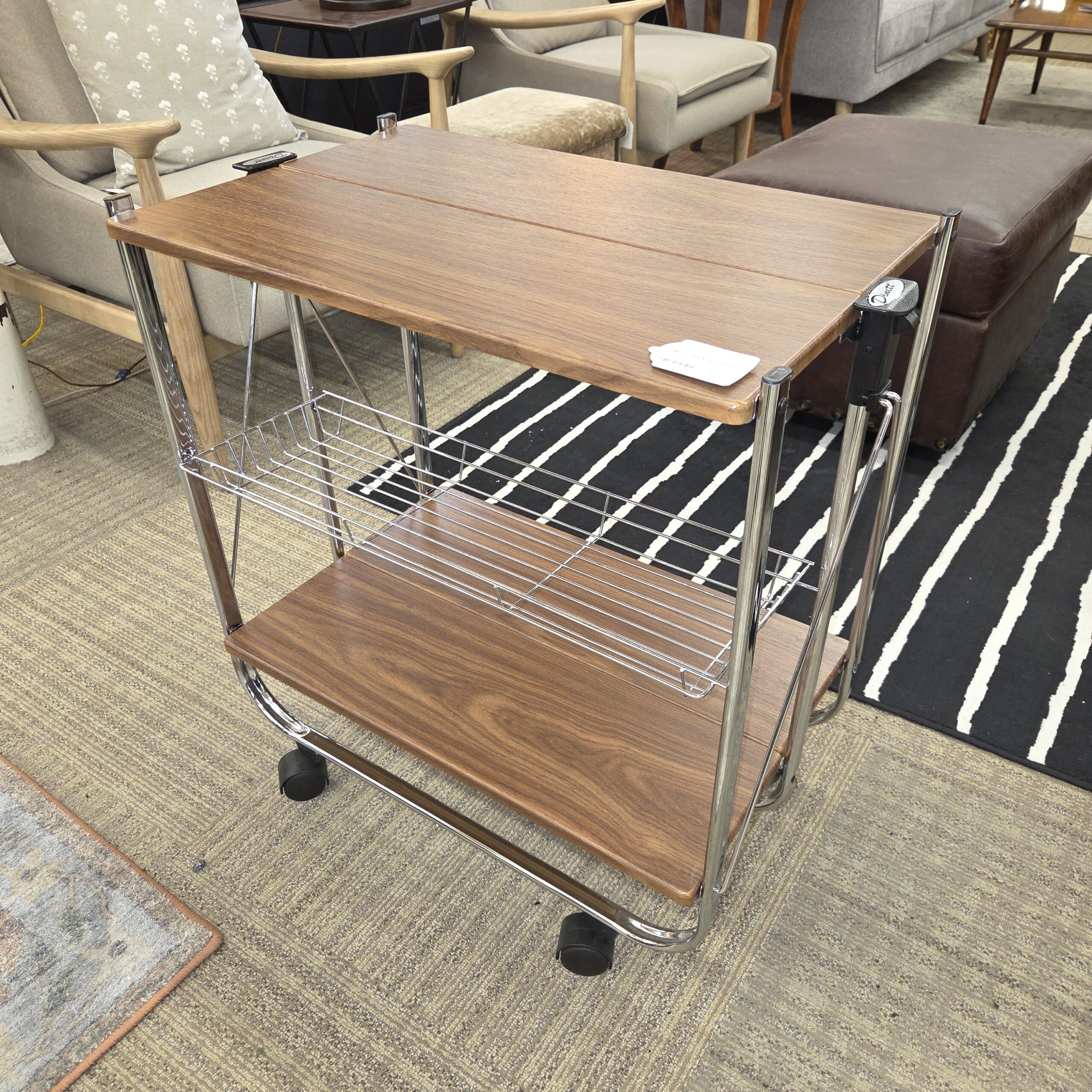 dinett folding kitchen cart
