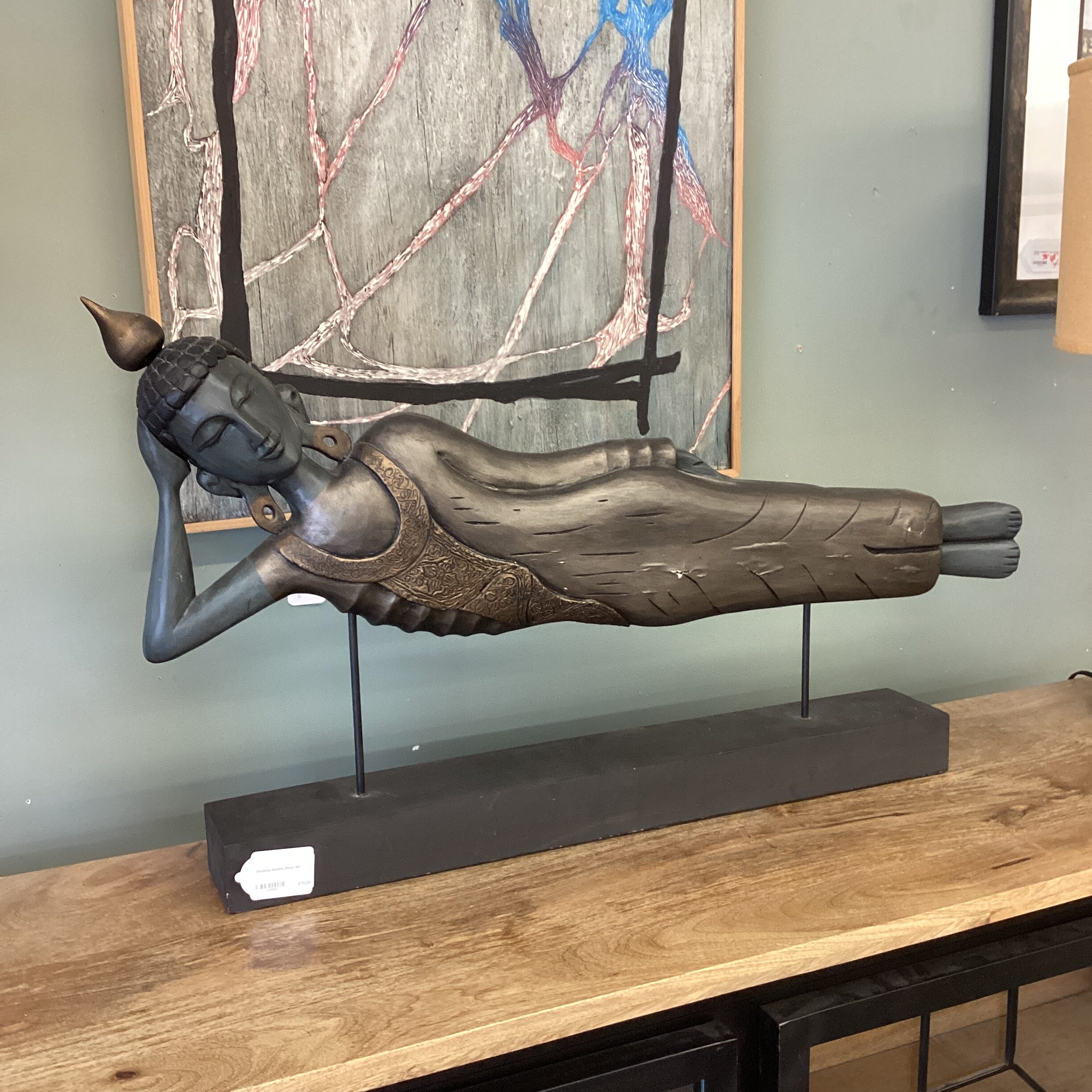 reclining buddha decor