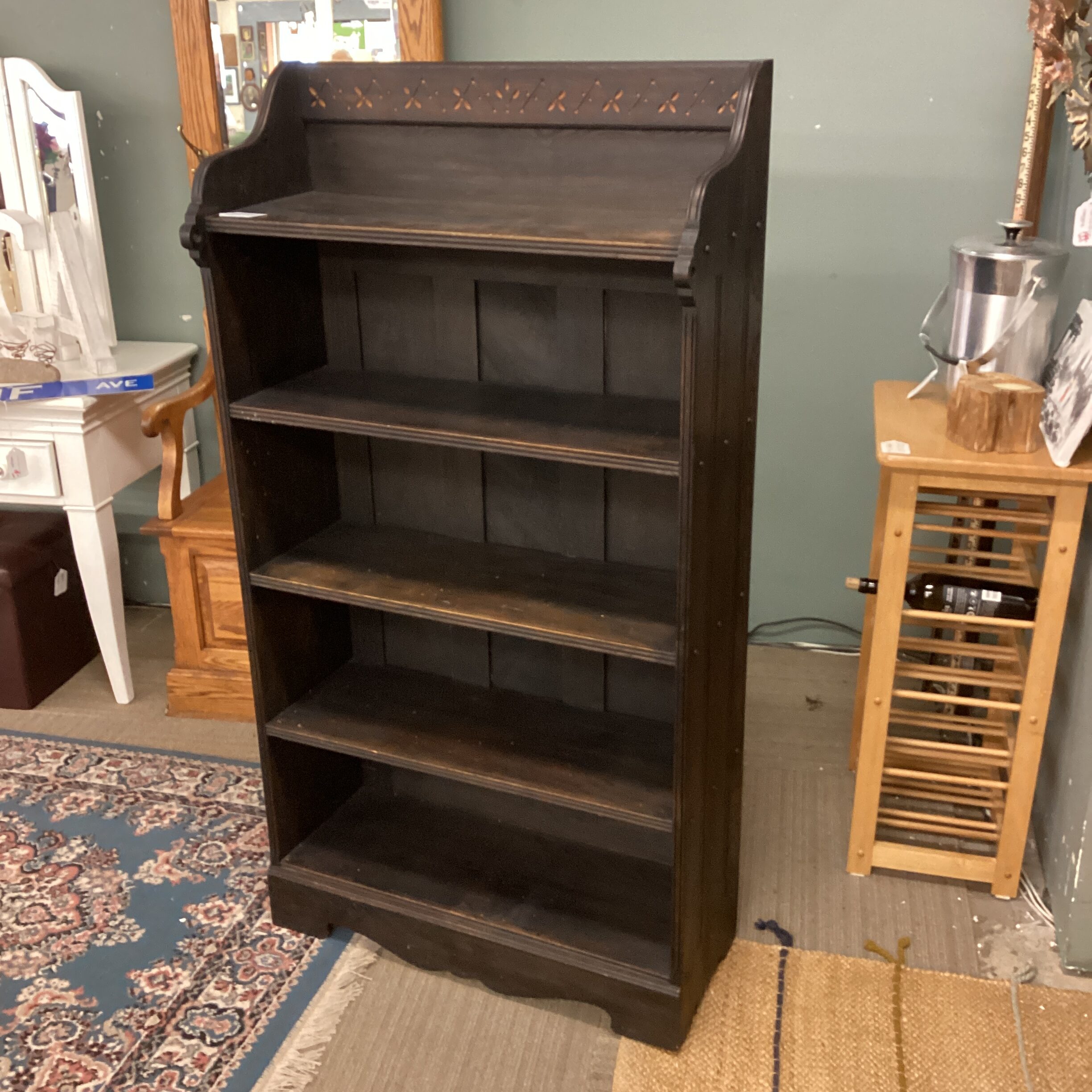 antique portland oregon furniture mfg co. bookcase